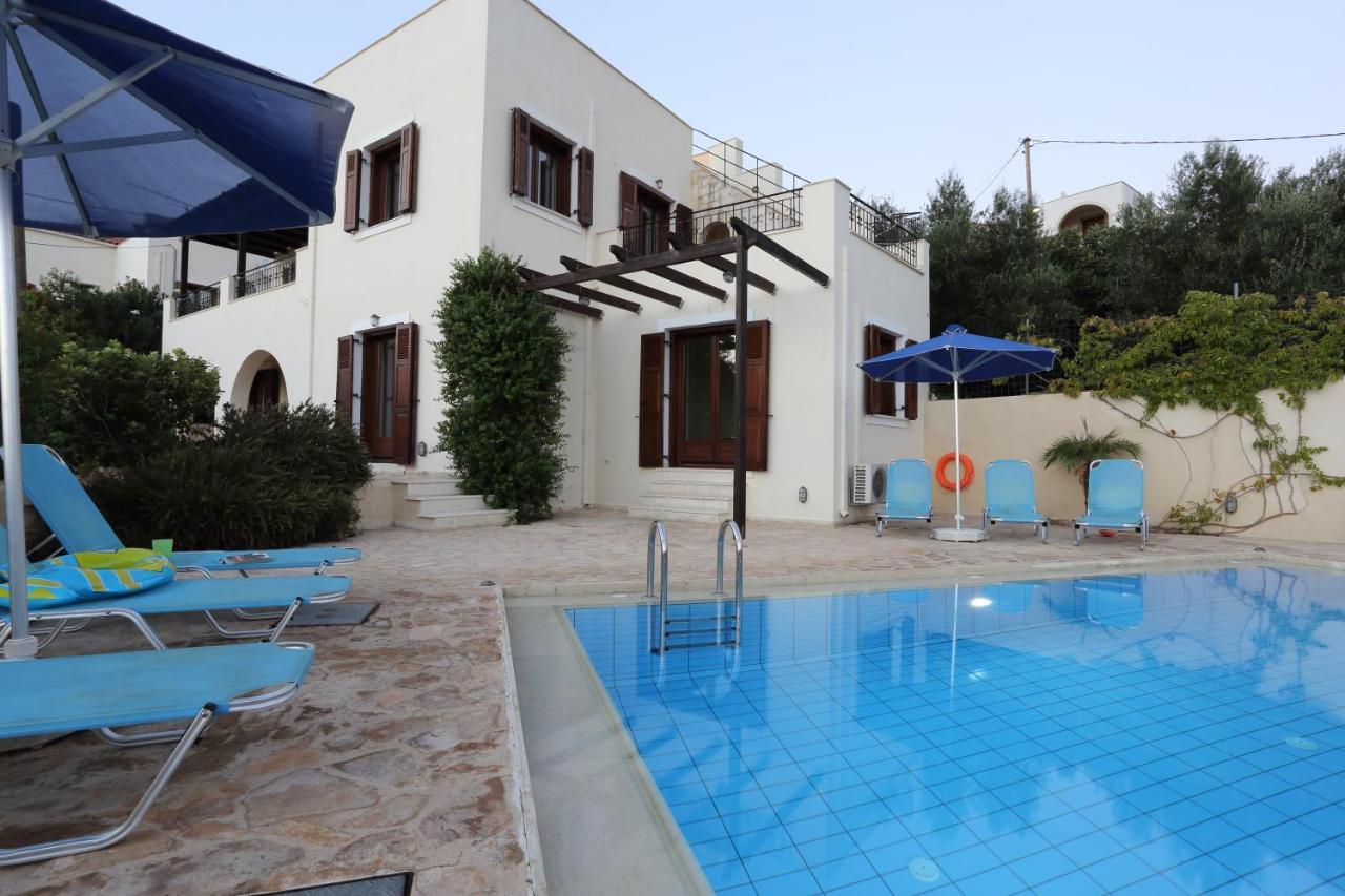Dreamvillas-Crete - Villa Helios - Villa Thalassa Almyrida  Bagian luar foto