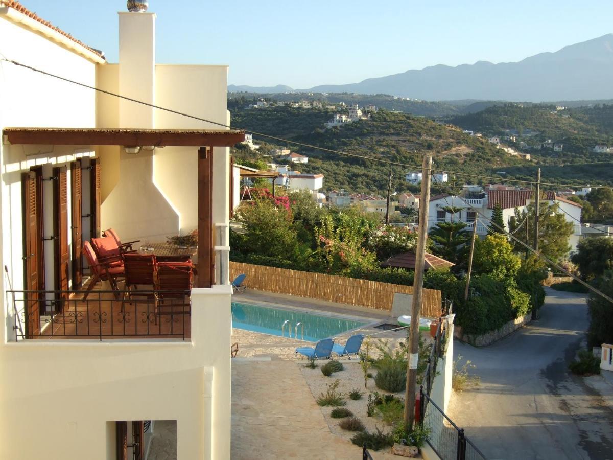 Dreamvillas-Crete - Villa Helios - Villa Thalassa Almyrida  Bagian luar foto